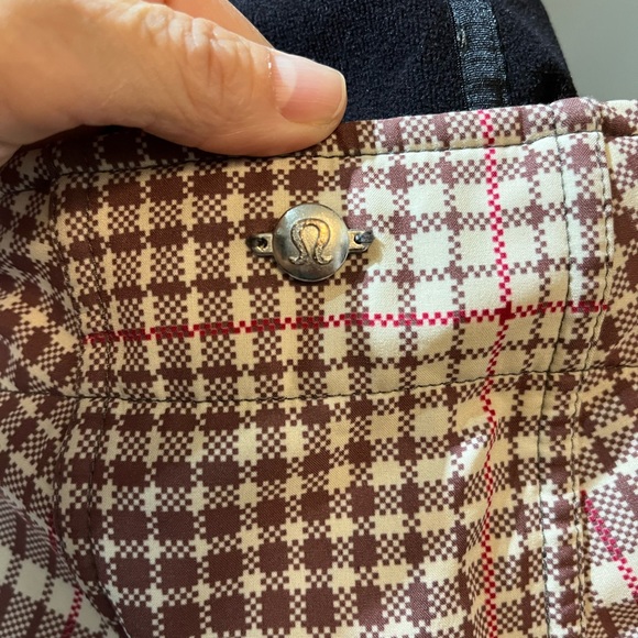 Lululemon apres yoga plaid fleece lined soft shell 6 - Picture 14 of 16